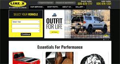 Desktop Screenshot of linexofsomerset.com